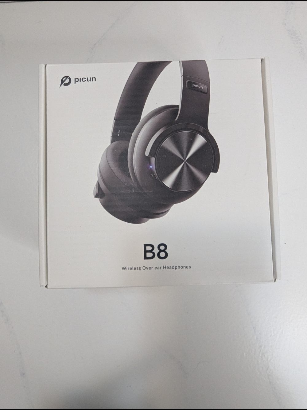 Picun B8 Bluetooth Headphones Wireless with 3 EQ Modes Over Ear Headphones Black